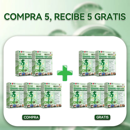 🔥 ¡Solo 10 cajas! 30% de descuento extra. 𝐆𝐋𝐎𝑹𝑬𝑵𝑫𝗔® 𝑴𝒐𝒓𝒊𝒏𝒈𝒂 · 𝑩𝒆𝒓𝒃𝒆𝒓𝒊𝒏𝒆 × 𝑵𝑨𝑫+ 𝑷𝒂𝒓𝒄𝒉𝒆 𝒂𝒗𝒂𝒏𝒛𝒂𝒅𝒐 10-𝒆𝒏-1 : seguro, probado y eficaz para peso, glucosa, digestión y energía.