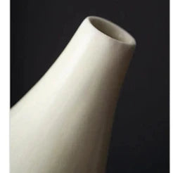 Classic White Ceramic Table Vase